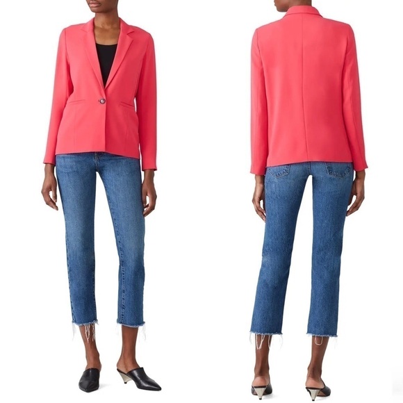 Parker Pink Bo Blazer - Picture 1 of 7